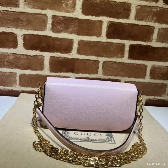 First bag ru bag-23.5*13*7cm 1955 shoulder small Gucci Horsebit 0702